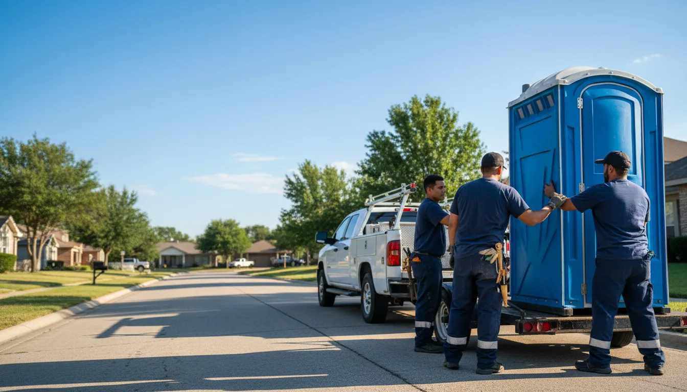 Portable Toilet Rental in Rockdale, TX near me